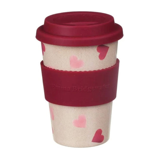 Emma Bridgewater travel mug, hearts