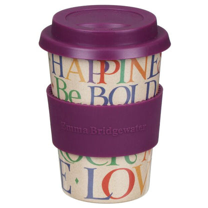 Emma Bridgewater travel mug, rainbow toast