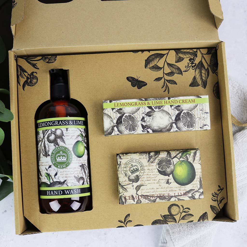 Kew gardens ~ Lemongrass & Lime gift set