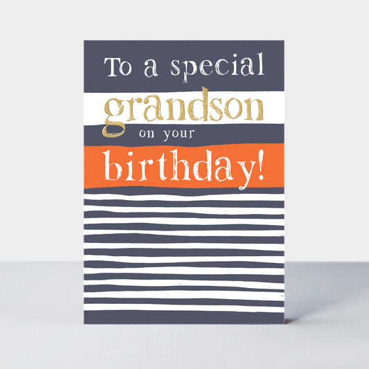 Special Grandson - Rachel Ellen Ebb & Flow card