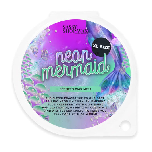 Neon mermaid - wax melt