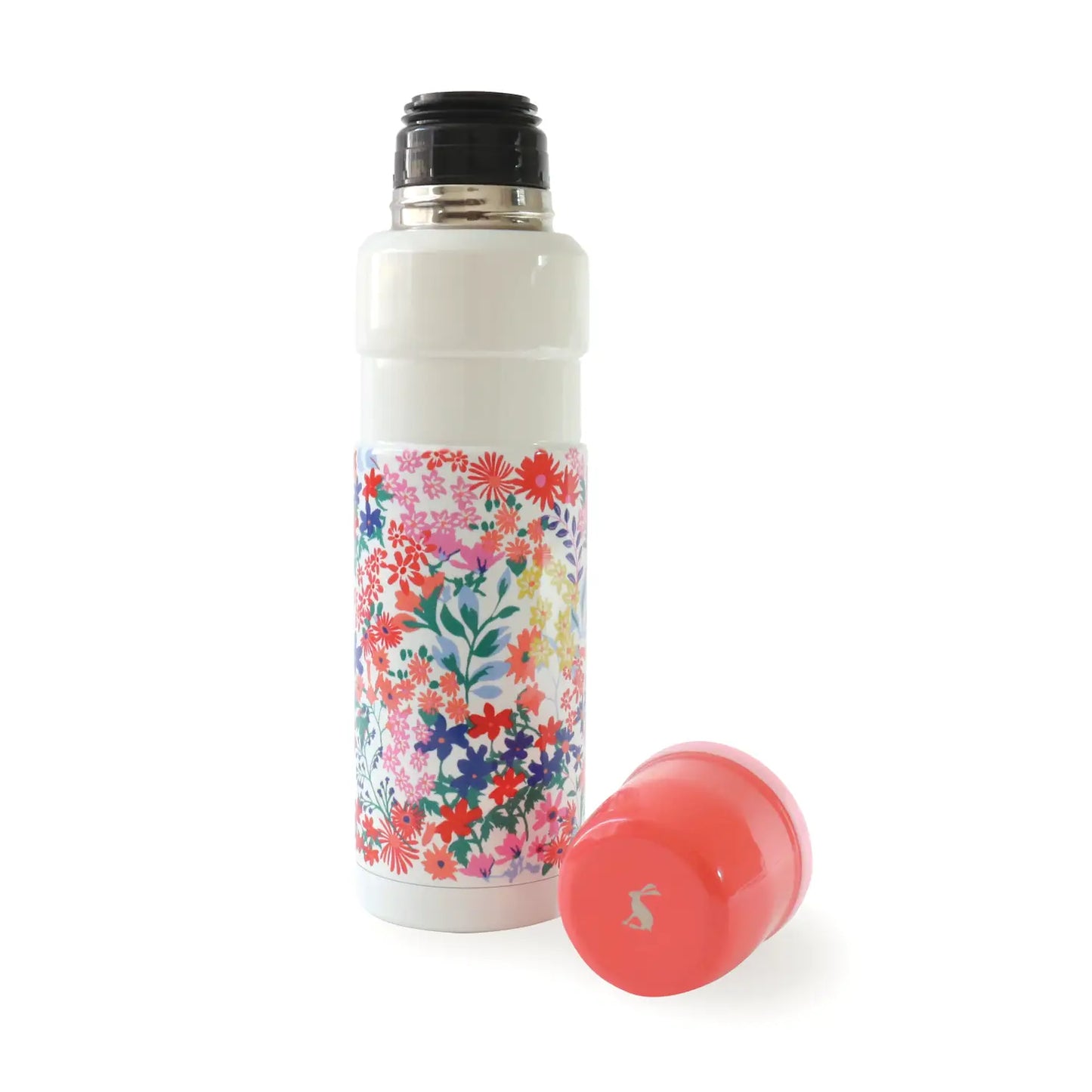 Joules floral flask