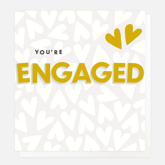 You’re engaged, congratulations - Caroline Gardner card