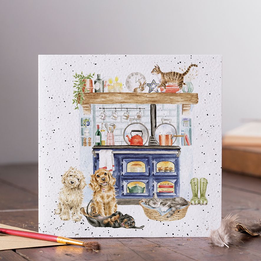 Country Kitchen - Wrendale Designs card