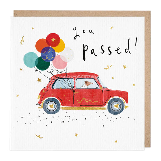 You passed, driving test - card