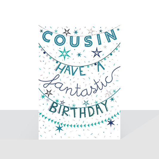 Cousin Birthday male - card