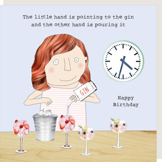 Little hand - Rosie Made A Thing card