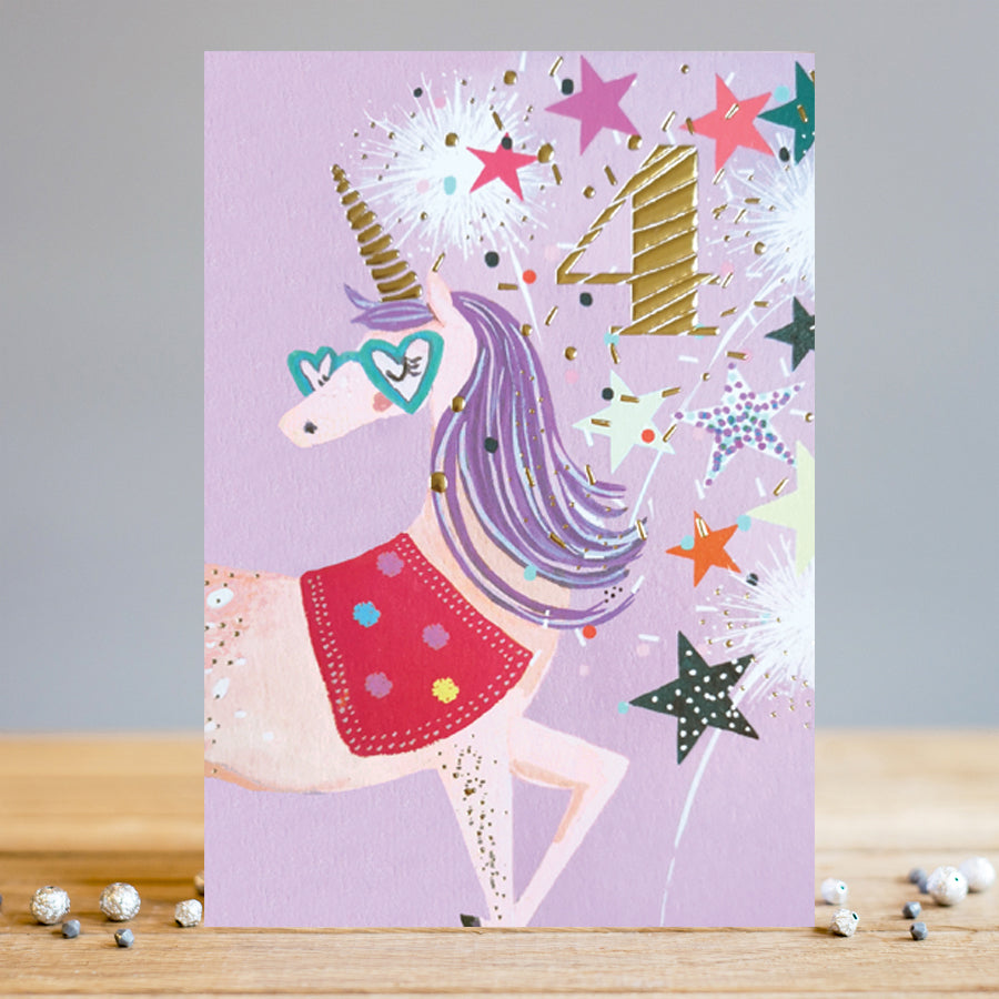 4th birthday, unicorn - Louise Tiler