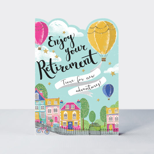 Enjoy your retirement - Rachel Ellen Delilah card