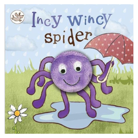 Incy wincy spider finger puppet book