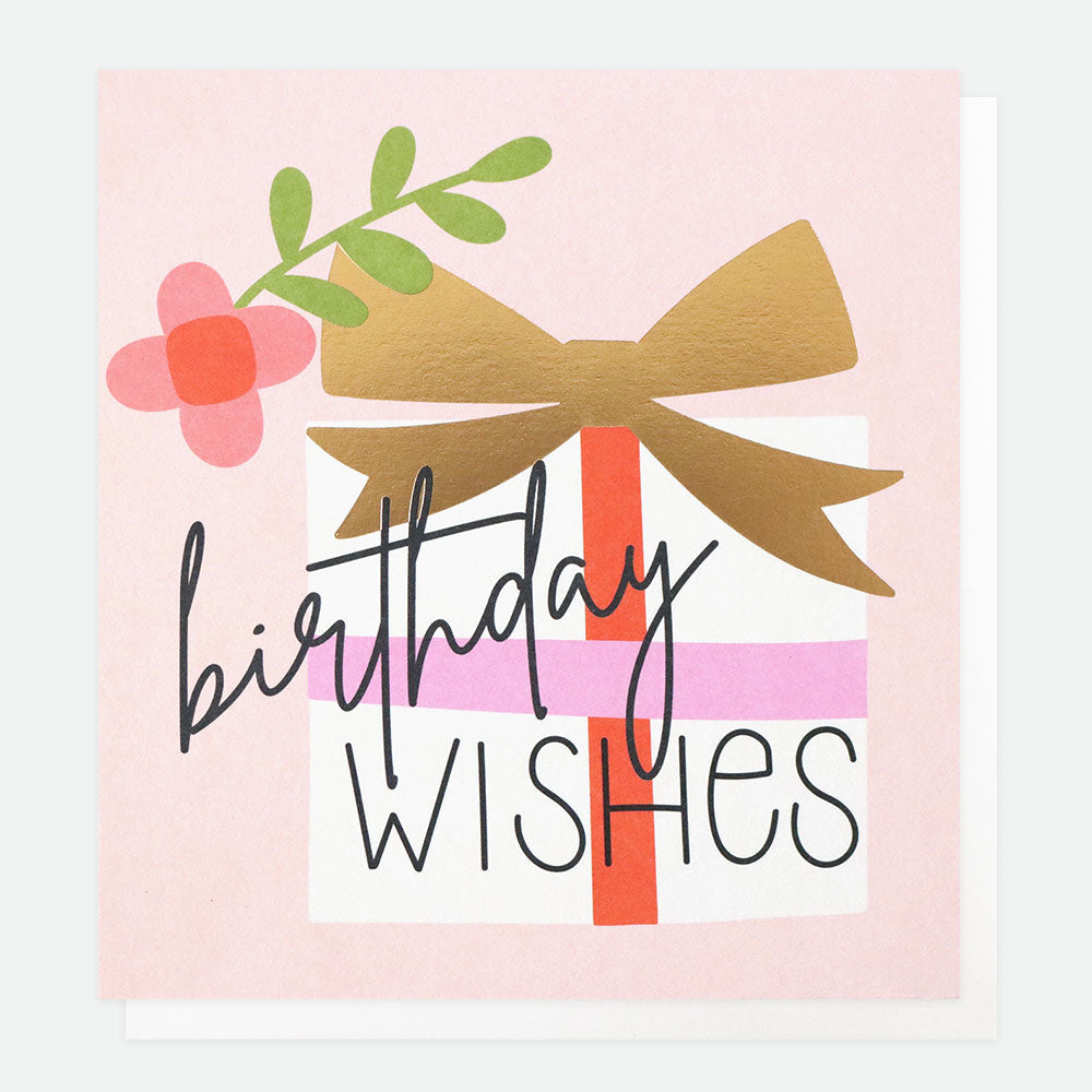 Birthday wishes, present - card