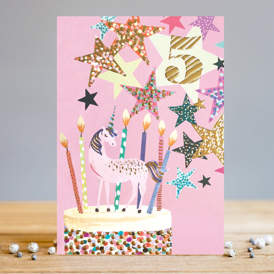 5th birthday, unicorn - Louise Tiler