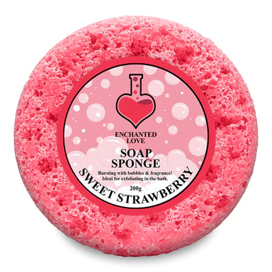 Sweet strawberry soap sponge - Enchanted Love