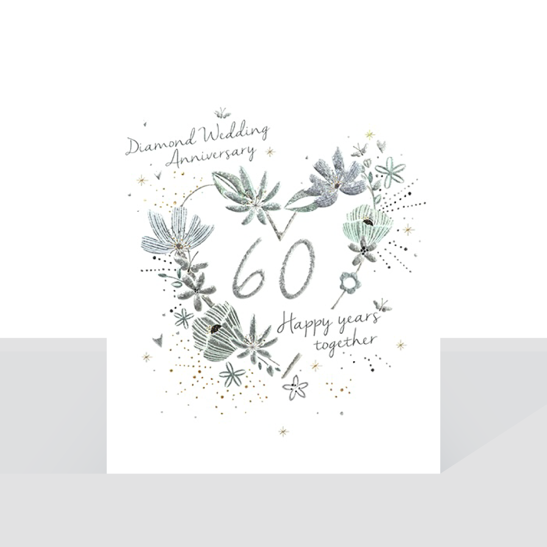 Diamond 60th Anniversary - Amaretto card