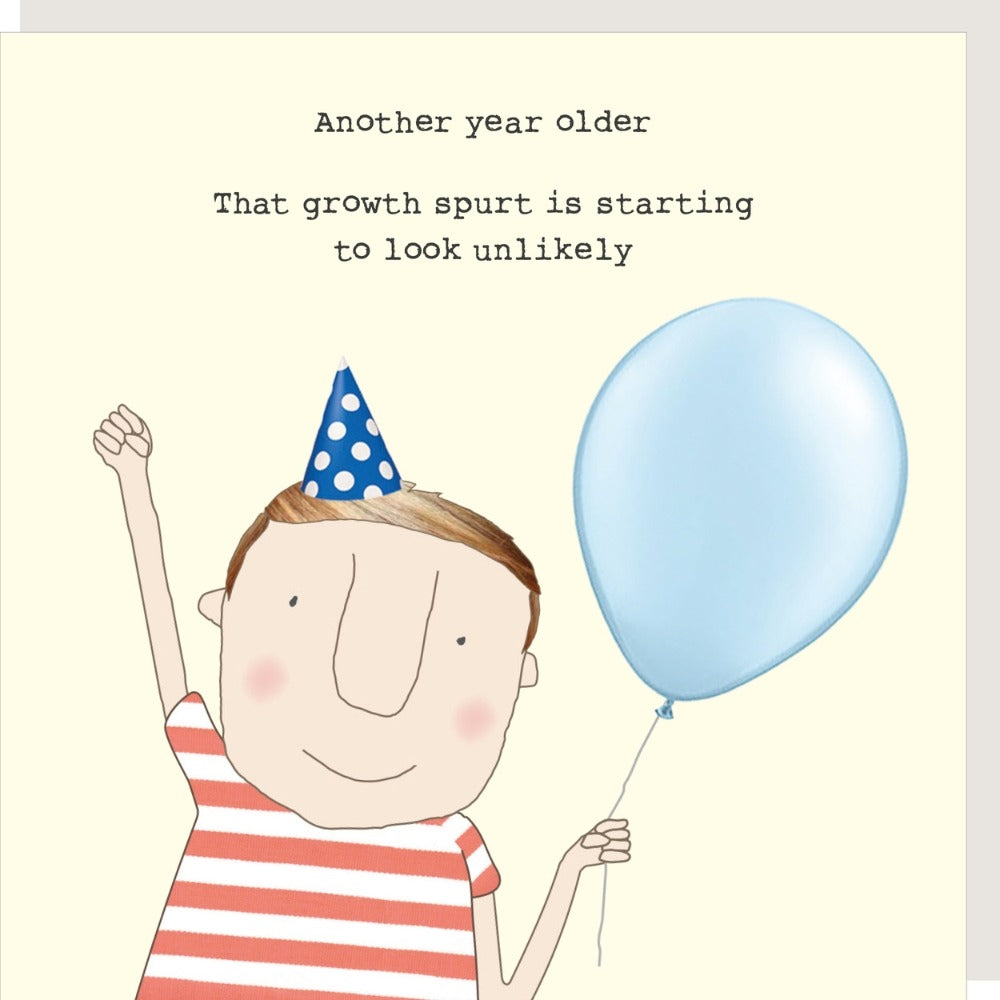 Growth spurt - Rosie Made A Thing card