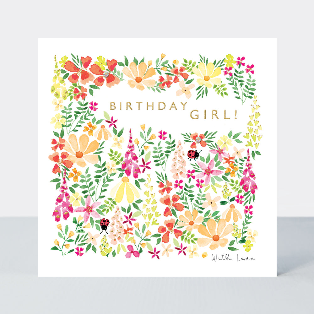 Birthday Girl - Rachel Ellen Blossom card