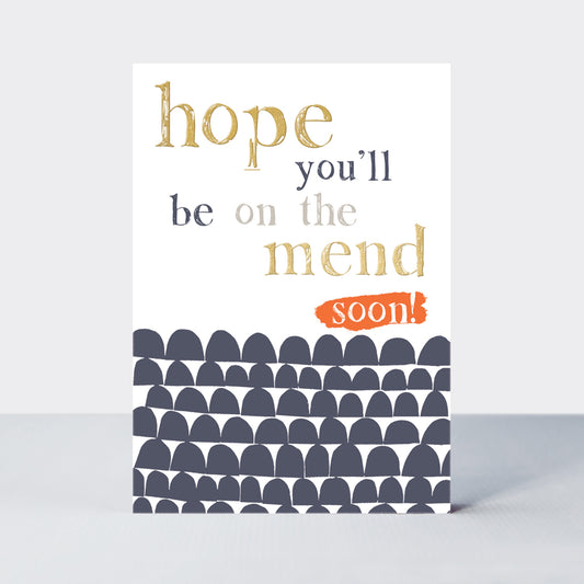 On the mend - Rachel Ellen Ebb & Flow card