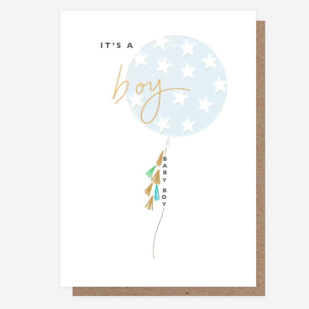 It’s a boy, balloon - Caroline Gardner card