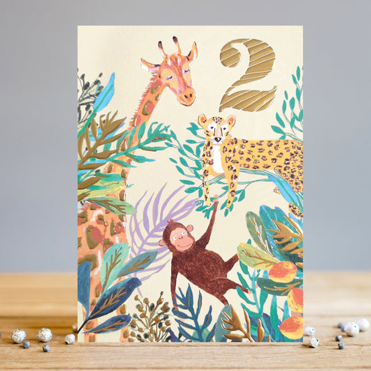 2nd birthday, jungle animals - Louise Tiler