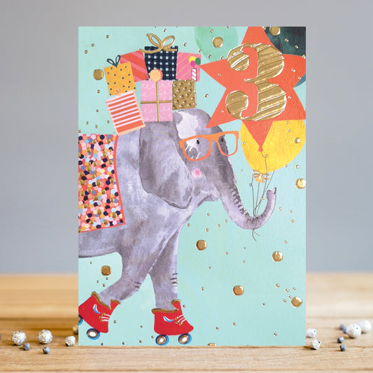 3rd birthday, elephant - Louise Tiler