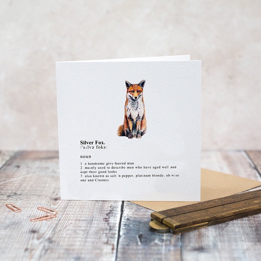 Silver fox - card