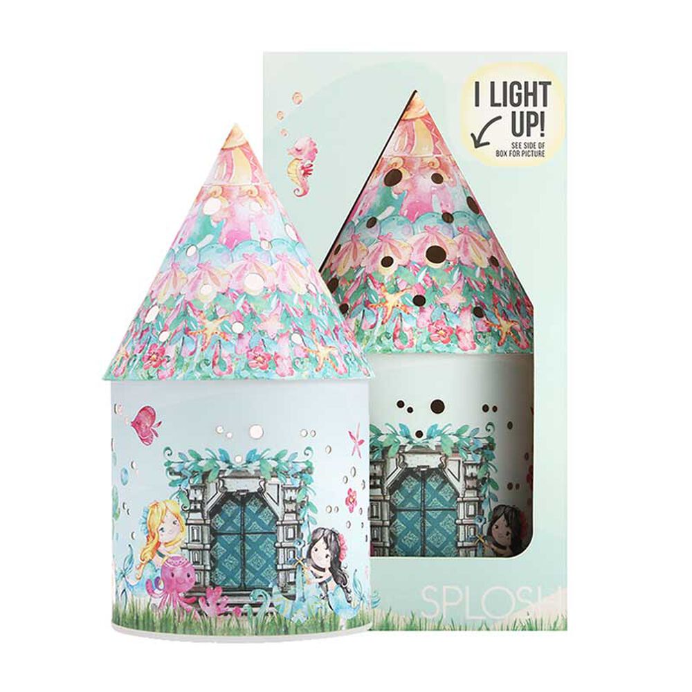 Mermaid ‘Shelley Delphine’ light up house