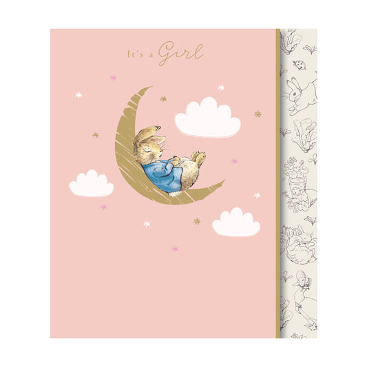 It’s a girl - Peter Rabbit card