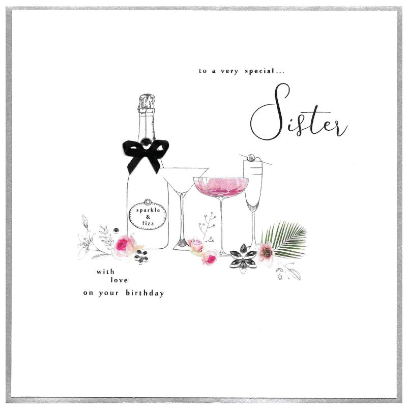 Special sister - large card