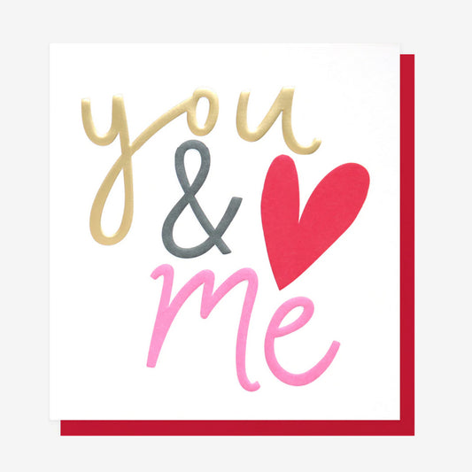 You & me - card