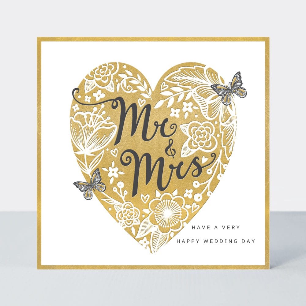 Mr + Mrs - card