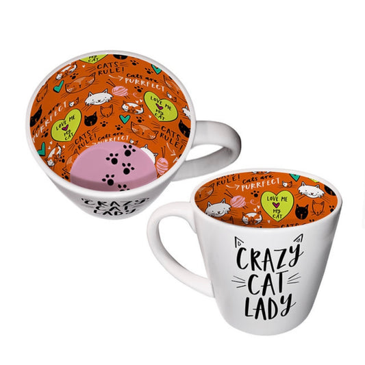 Crazy cat lady mug