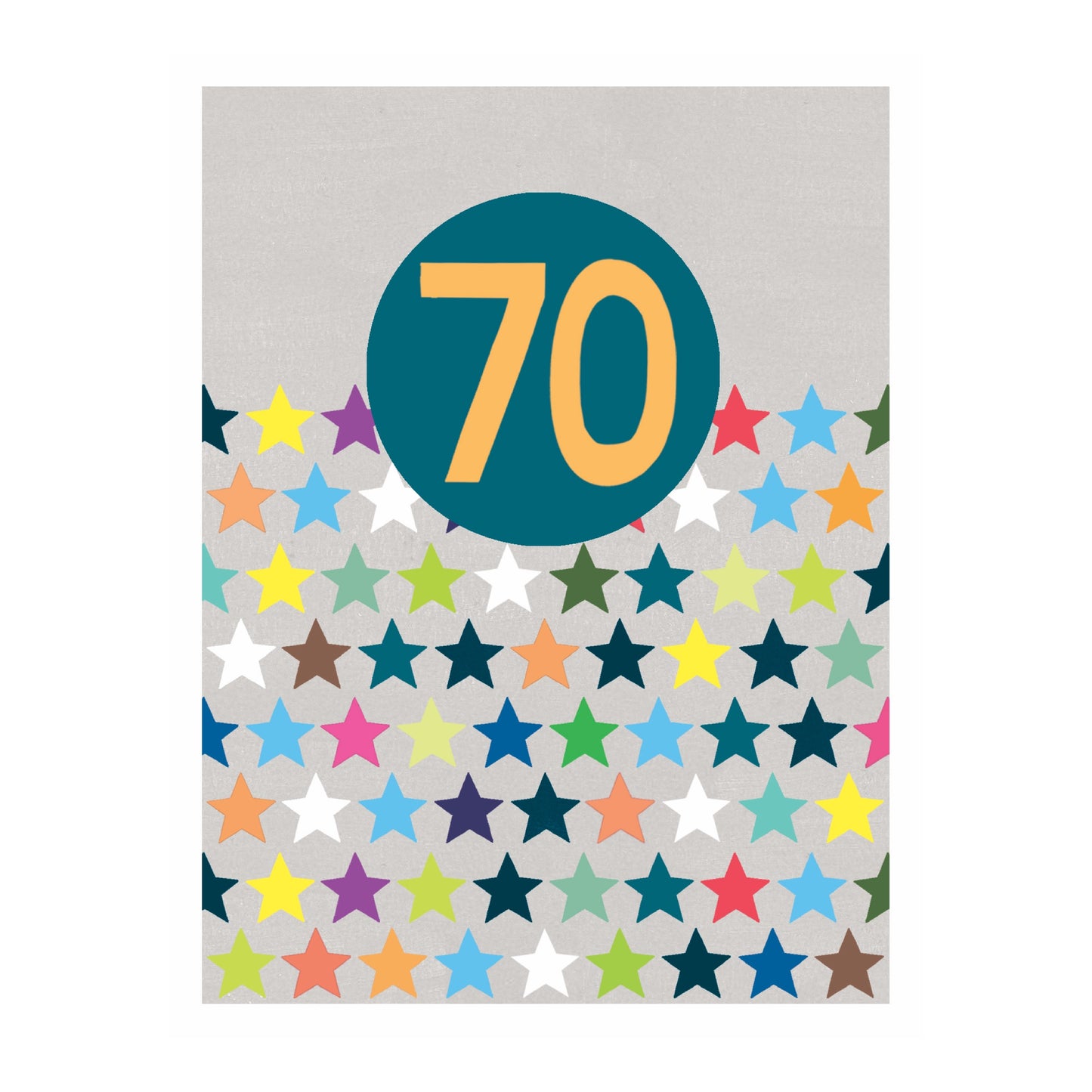 Age 70 jamboree - card