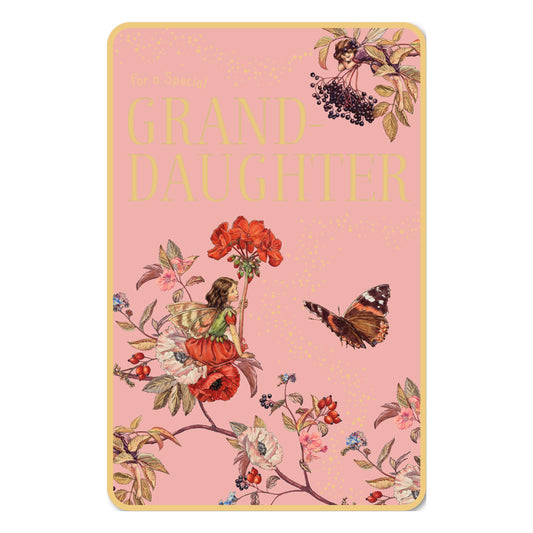 Special Granddaughter - Flower fairies card