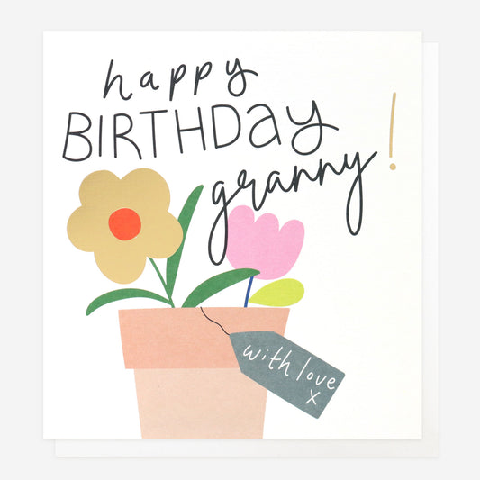 Happy Birthday Granny - card