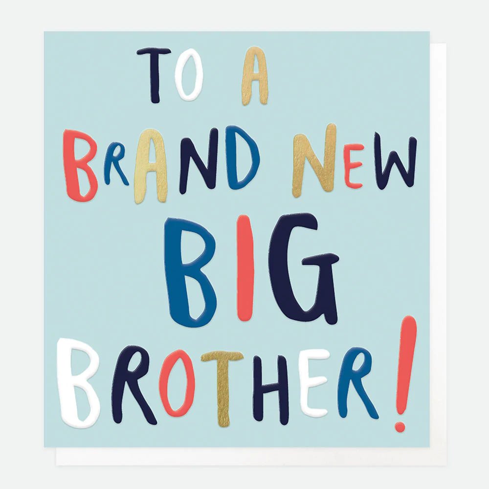 Brand new big brother - card