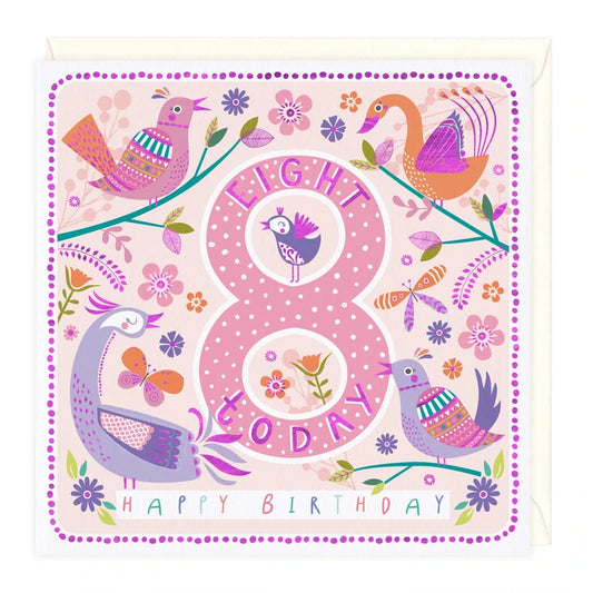 8 today girls - card