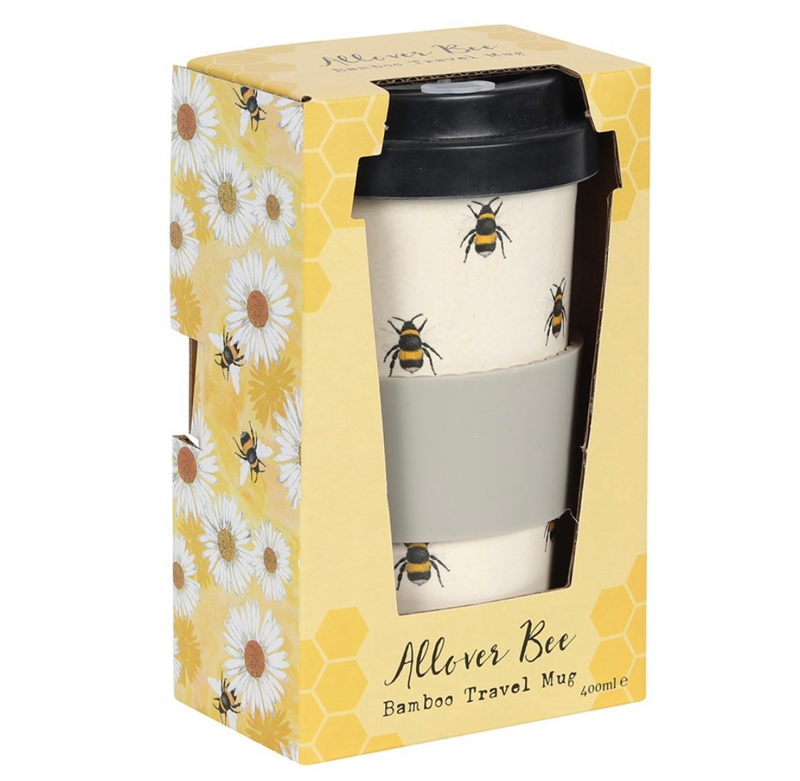 Bee bamboo travel cup