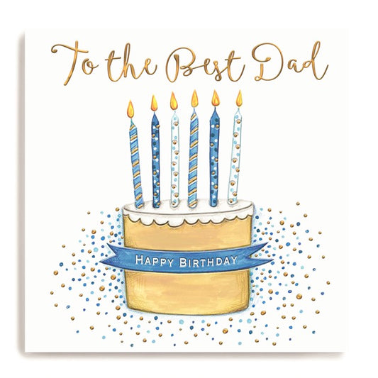 Best Dad, Happy birthday - card