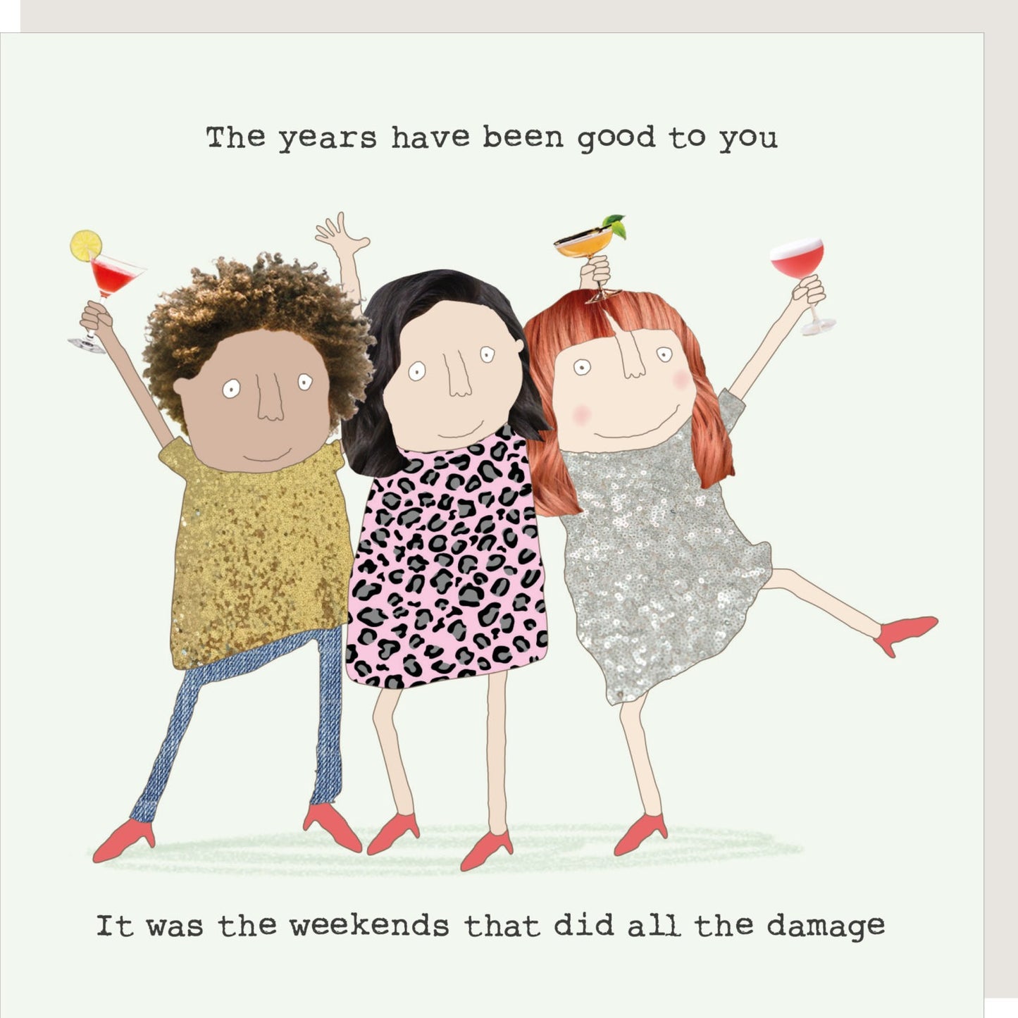 Weekend damage - card