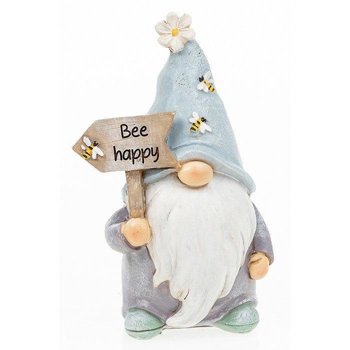 Bee happy loveable gonk/gnome ornament