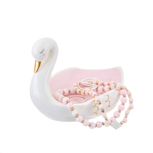 Freya swan trinket / jewellery dish