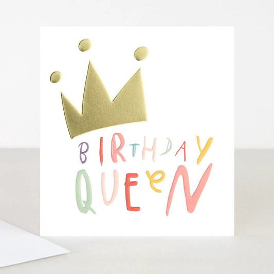 Birthday Queen - card