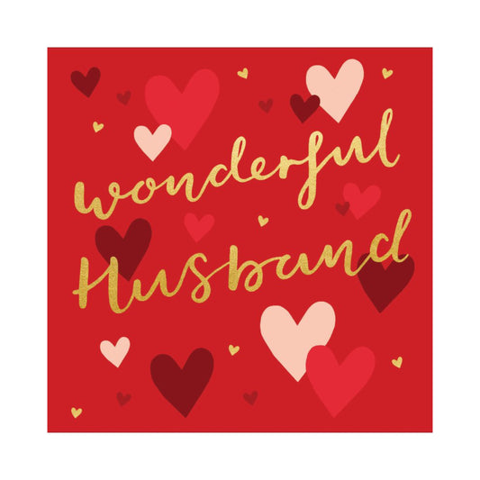 Wonderful husband - card