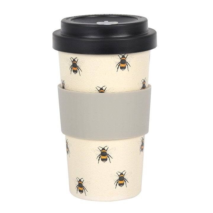 Bee bamboo travel cup