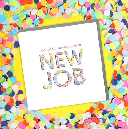 New job, congratulations - card