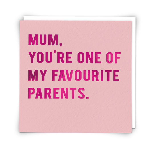 Mum favourite - card