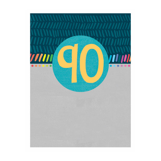 Age 90 jamboree - card