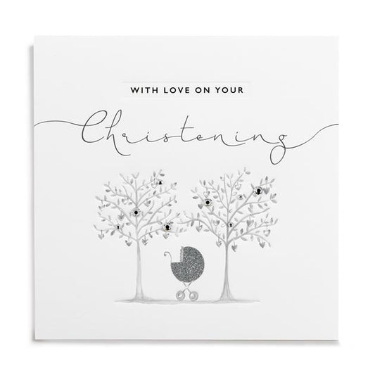 With love on your Christening - card