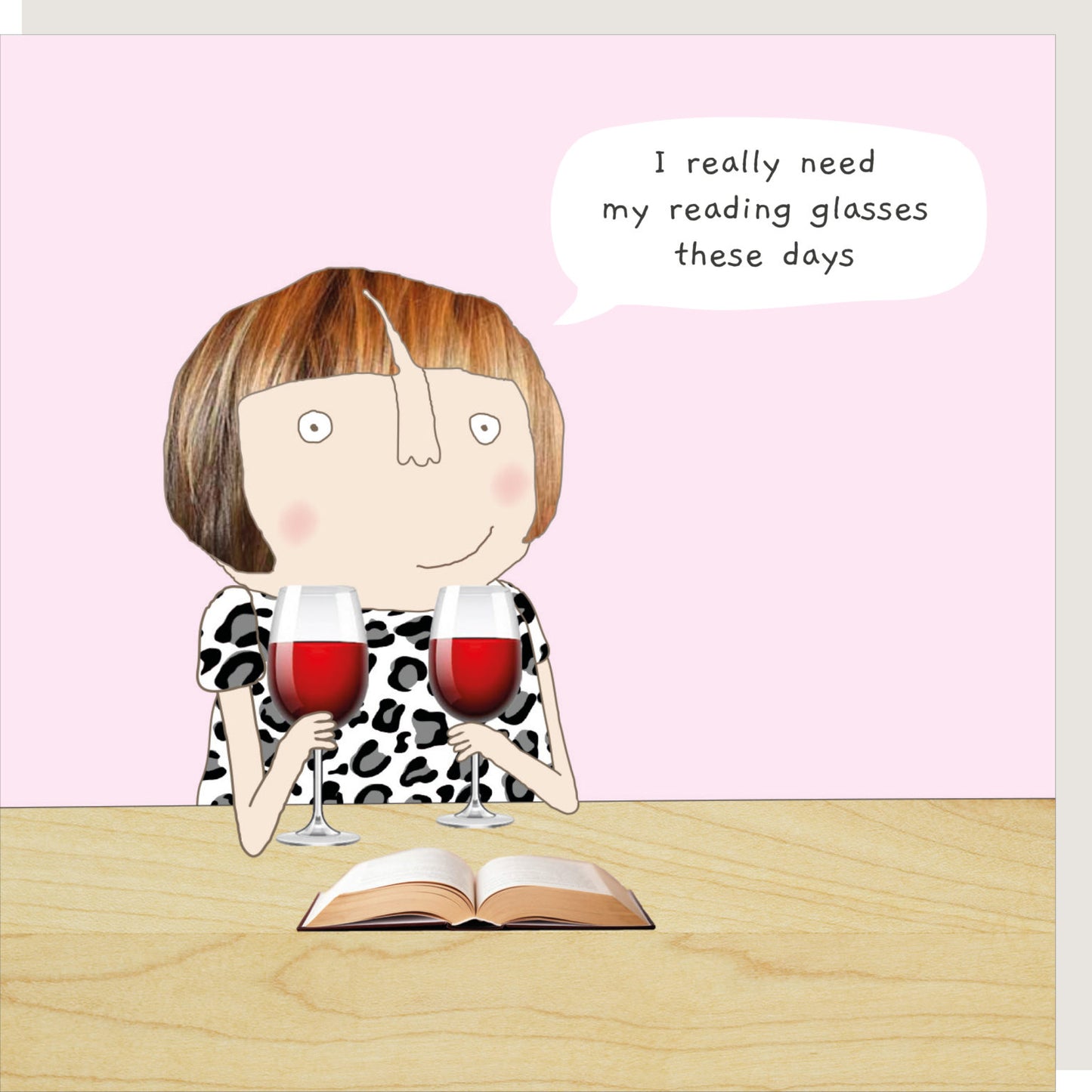 Reading glasses - card