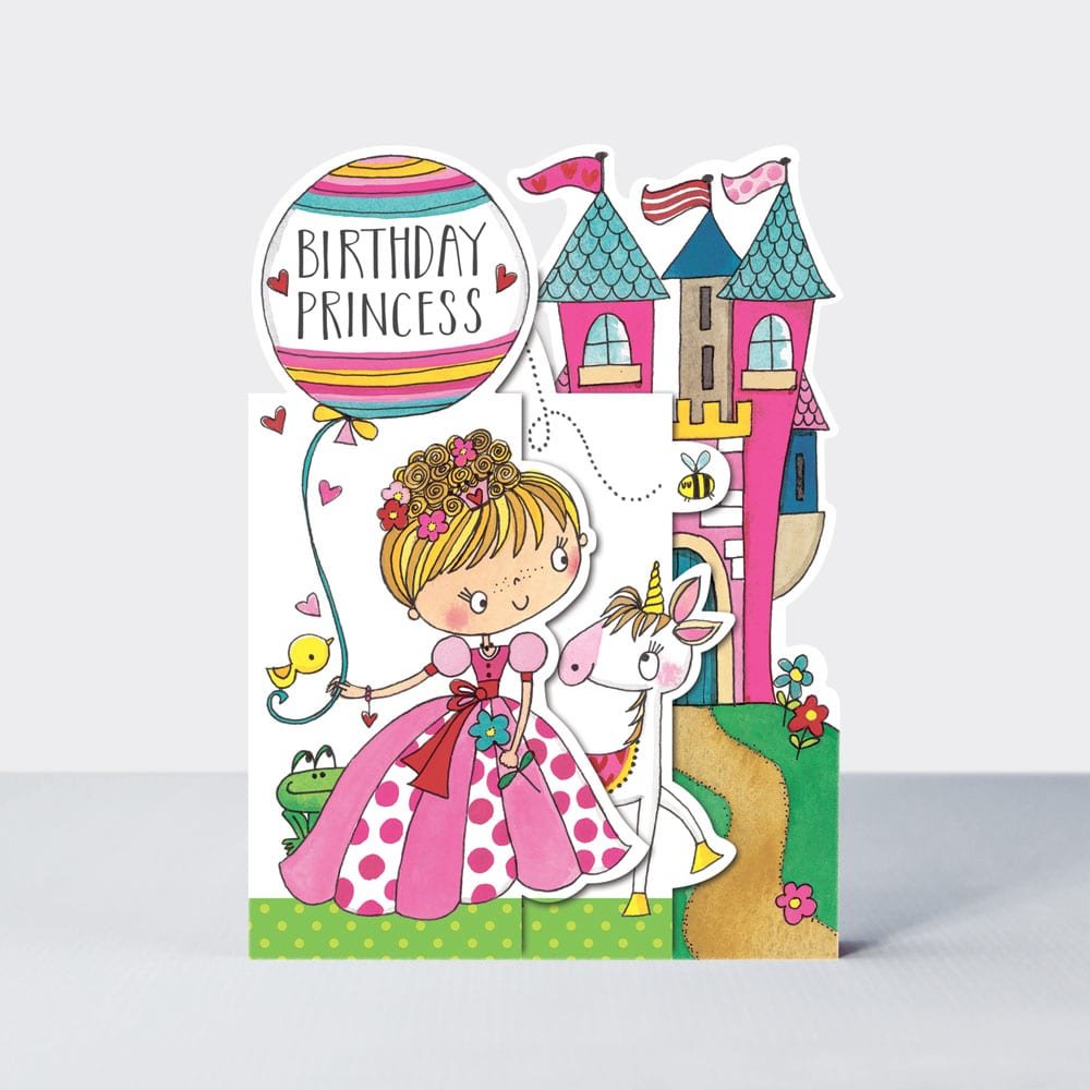 Birthday princess - card